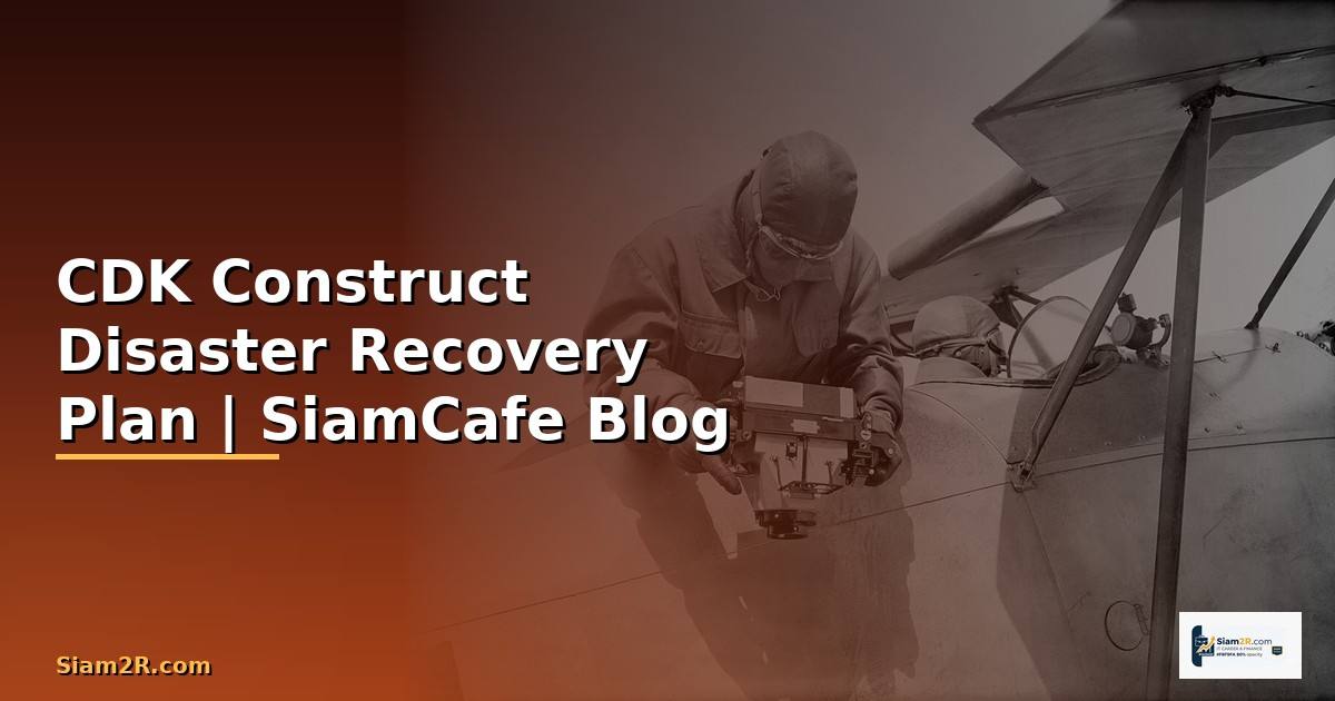 CDK Construct Disaster Recovery Plan