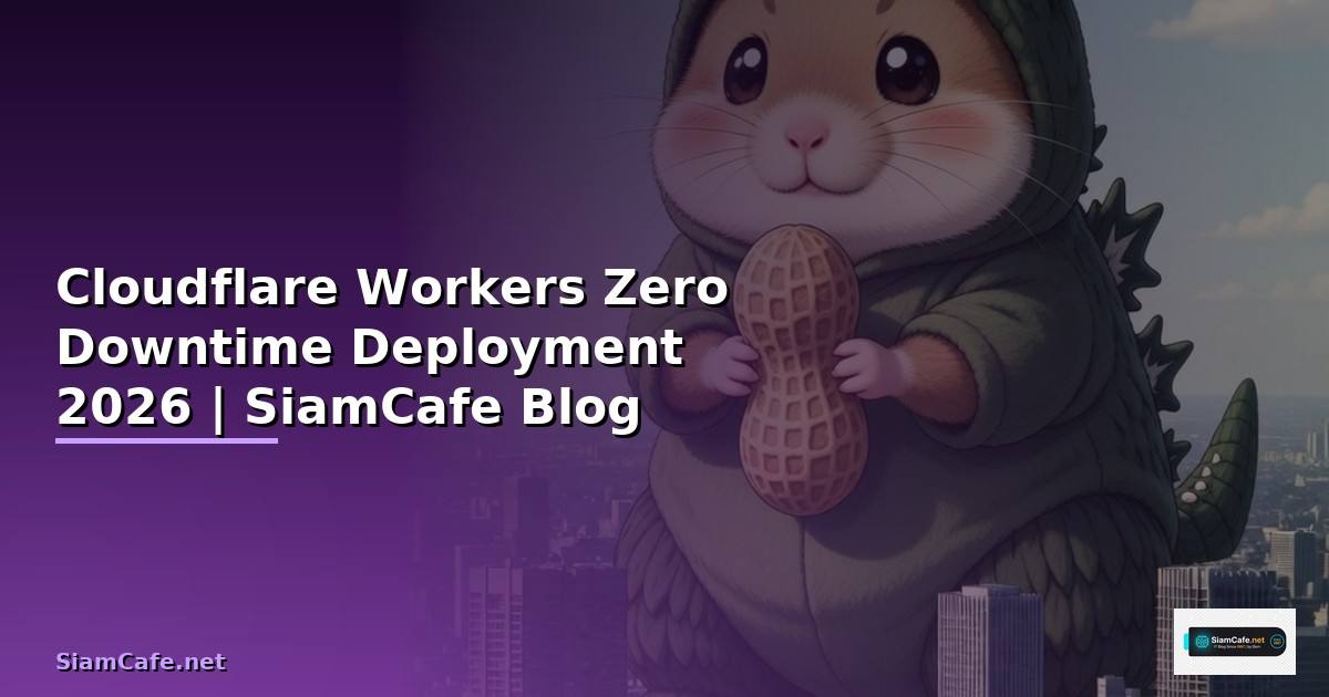 Cloudflare Workers Zero Downtime Deployment — คู่มือฉบับสมบูรณ์ 2026
