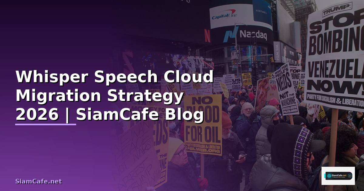 Whisper Speech Cloud Migration Strategy