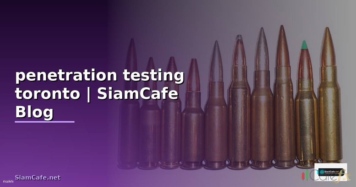 penetration testing toronto