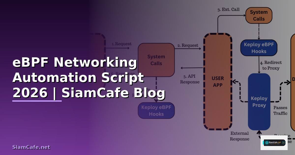 eBPF Networking Automation Script