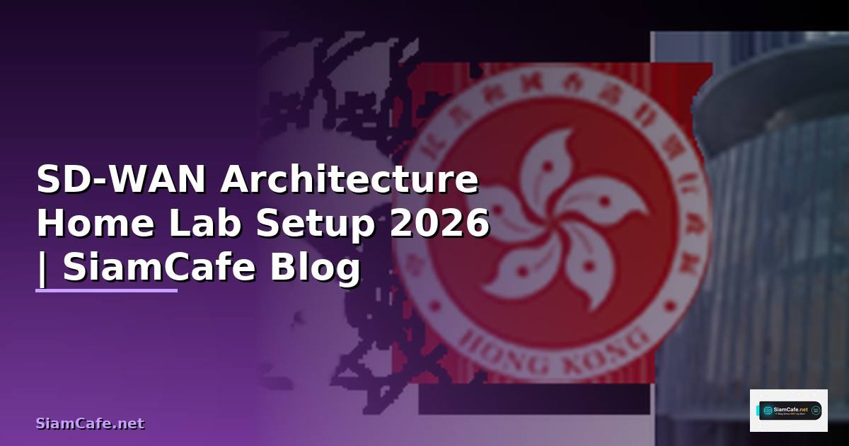 SD-WAN Architecture Home Lab Setup