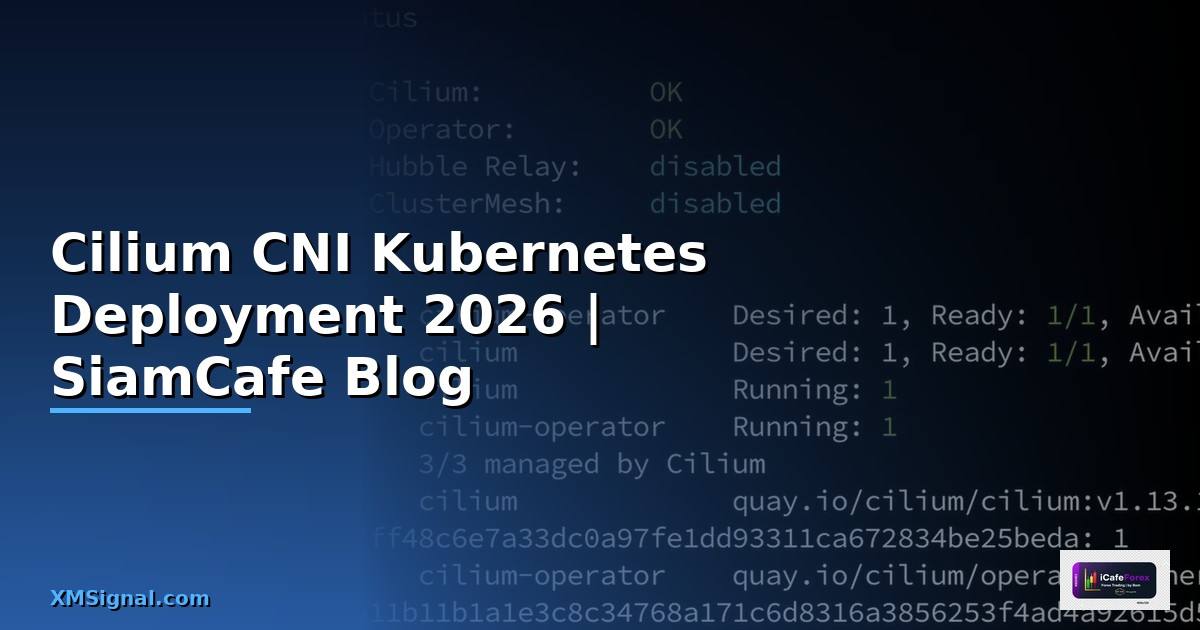 Cilium CNI Kubernetes Deployment