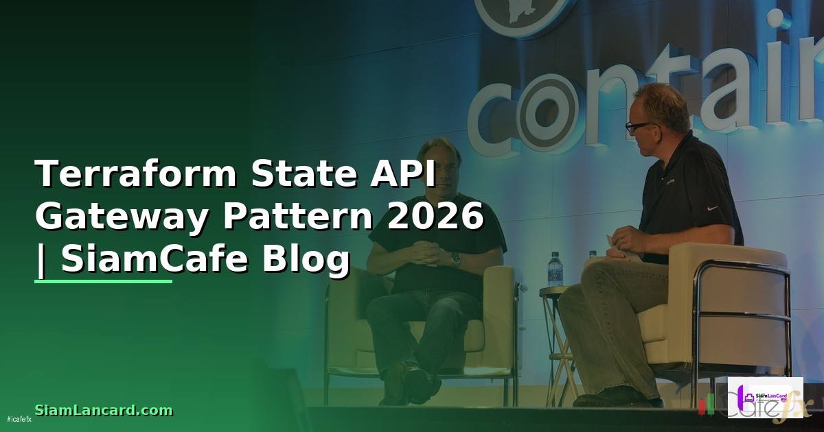 Terraform State API Gateway Pattern