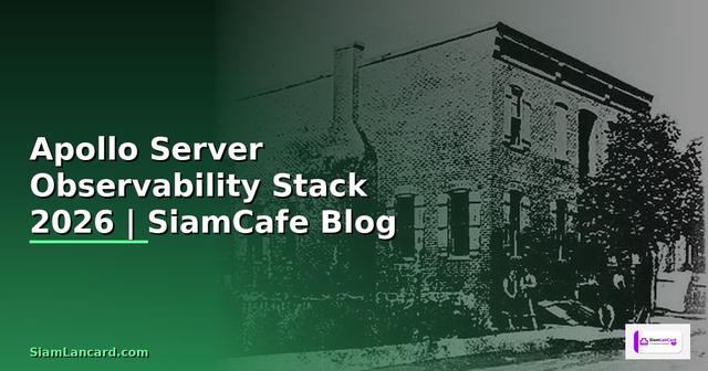 Apollo Server Observability Stack