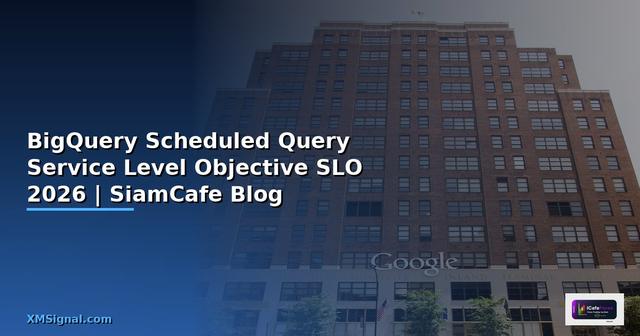 BigQuery Scheduled Query Service Level Objective