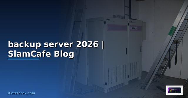 โปรแกรม backup ข้อมูล server