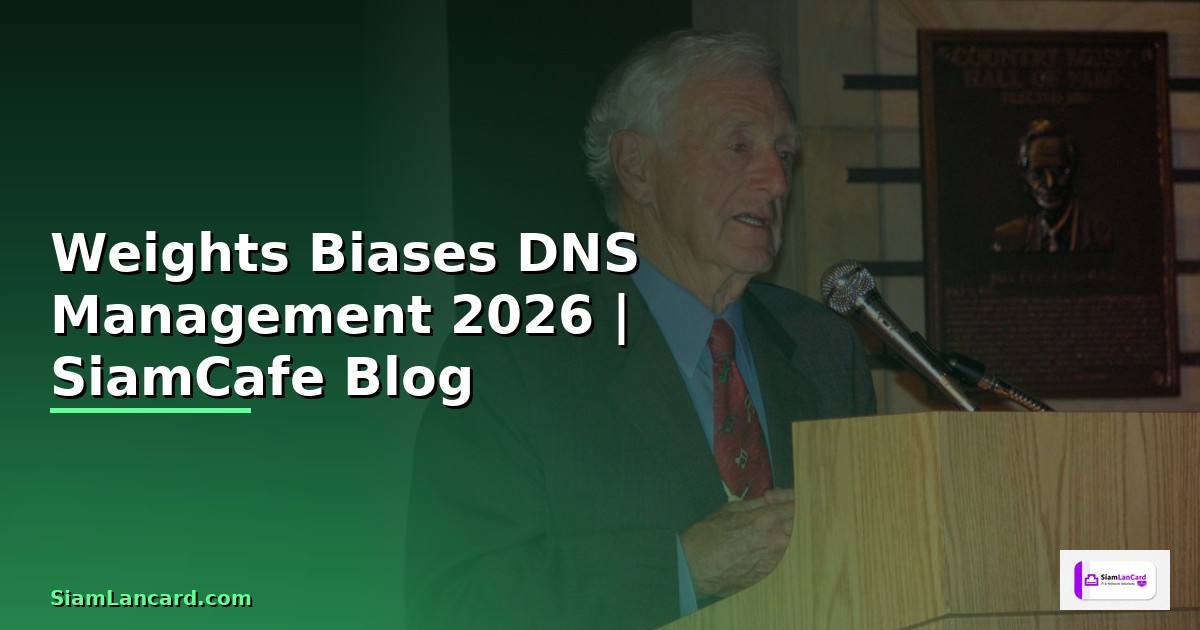 Weights Biases DNS Management