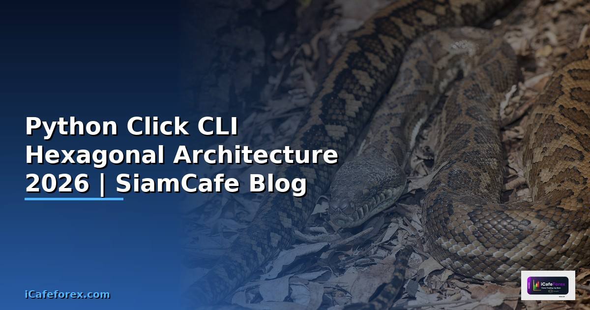Python Click CLI Hexagonal Architecture