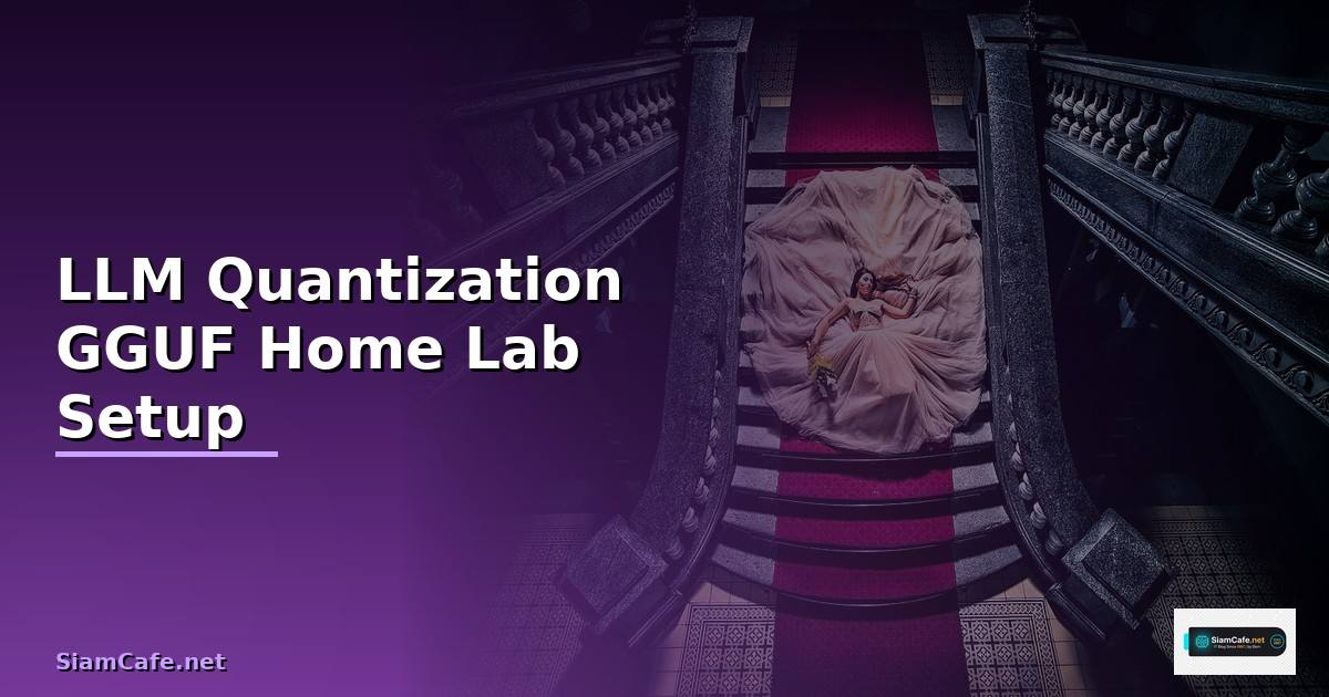 LLM Quantization GGUF Home Lab Setup —
