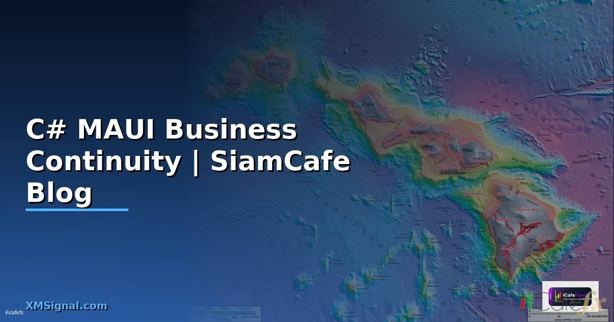 C# MAUI Business Continuity