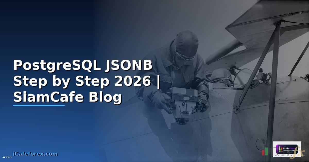 PostgreSQL JSONB สำหรับมือใหม่ Step by Step