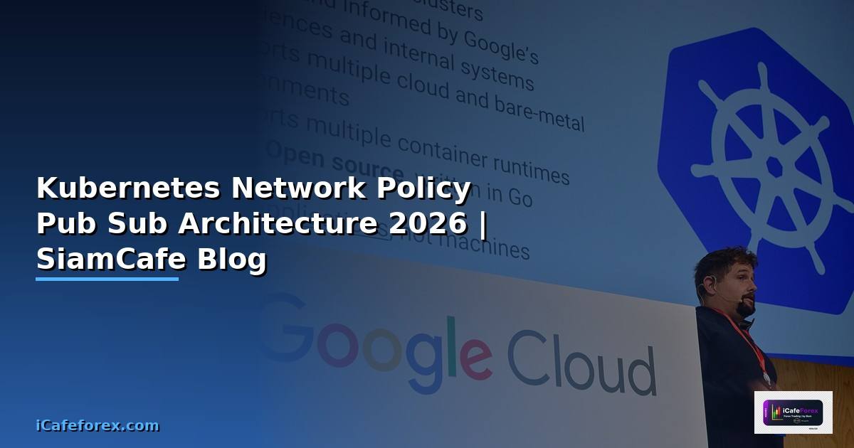 Kubernetes Network Policy Pub Sub Architecture