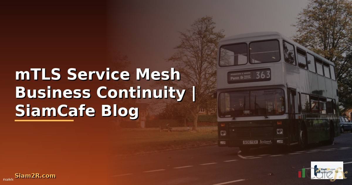 mTLS Service Mesh Business Continuity
