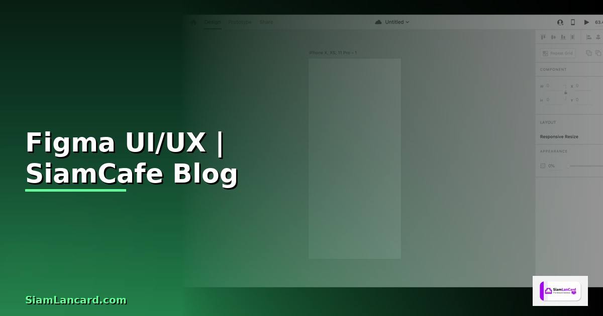 โปรแกรม Figma คือ — เครื่องมือออกแบบ UI/UX