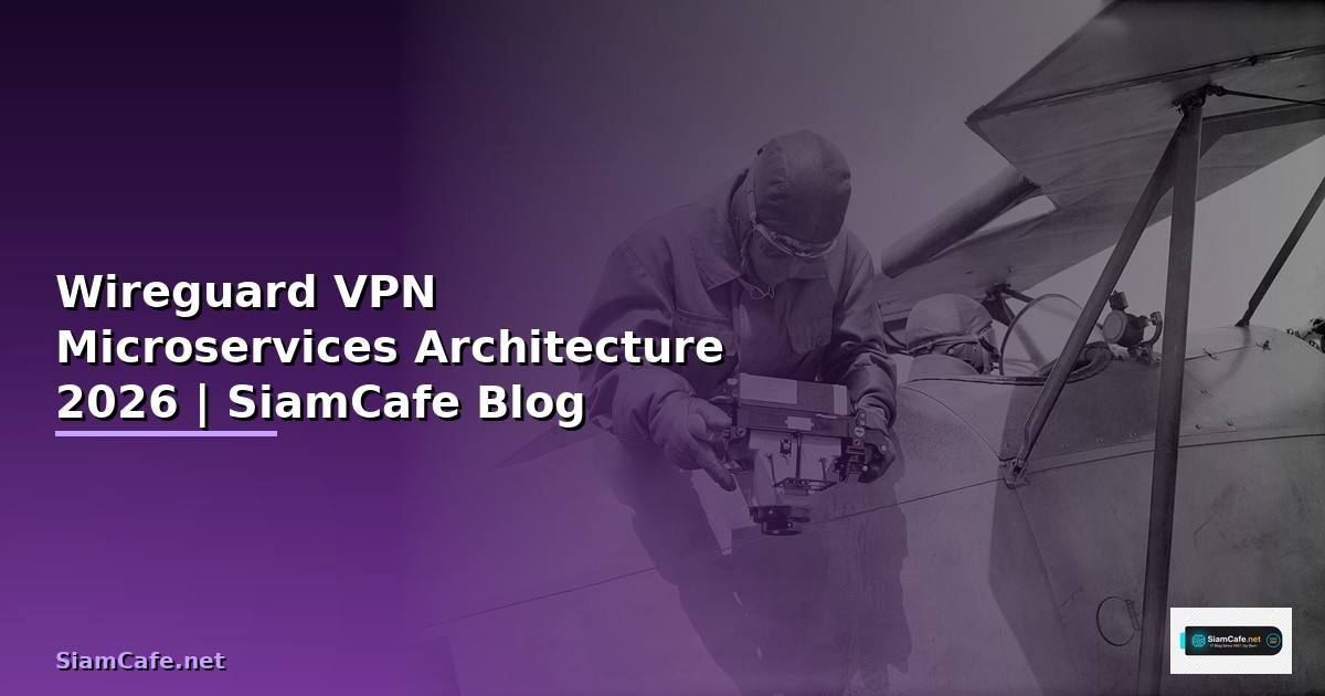 Wireguard VPN Microservices Architecture