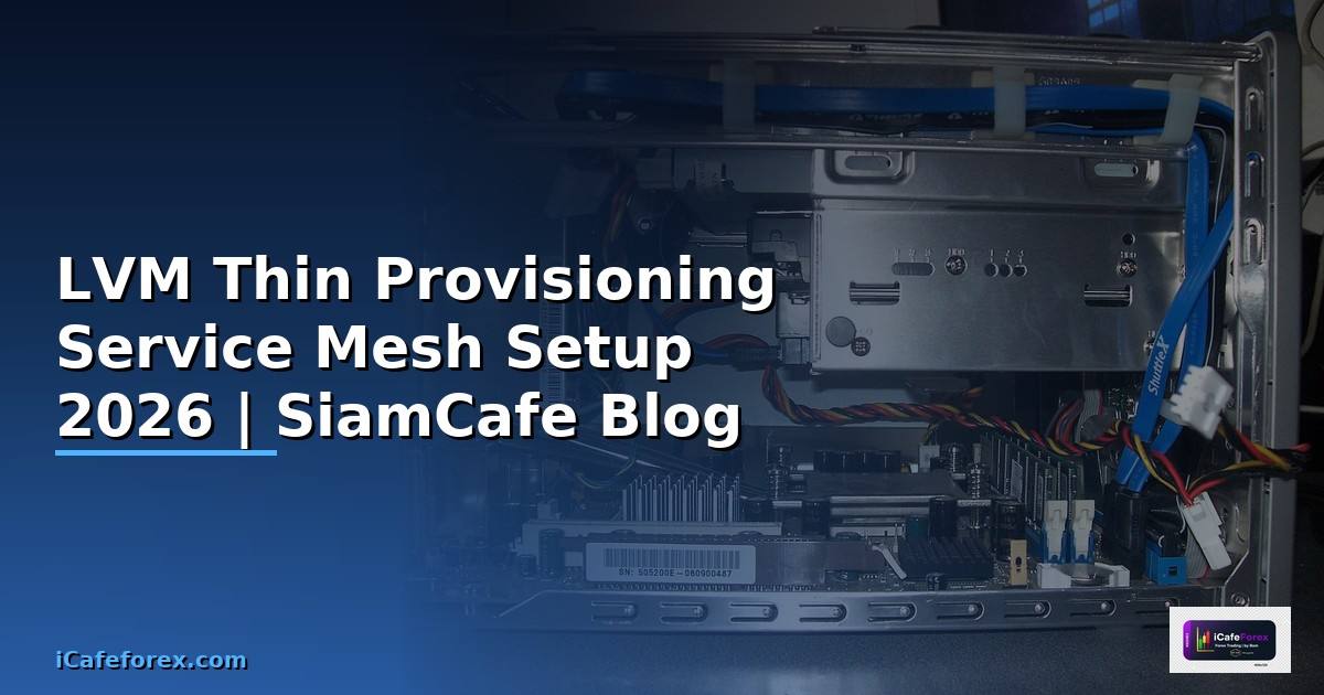 LVM Thin Provisioning Service Mesh Setup