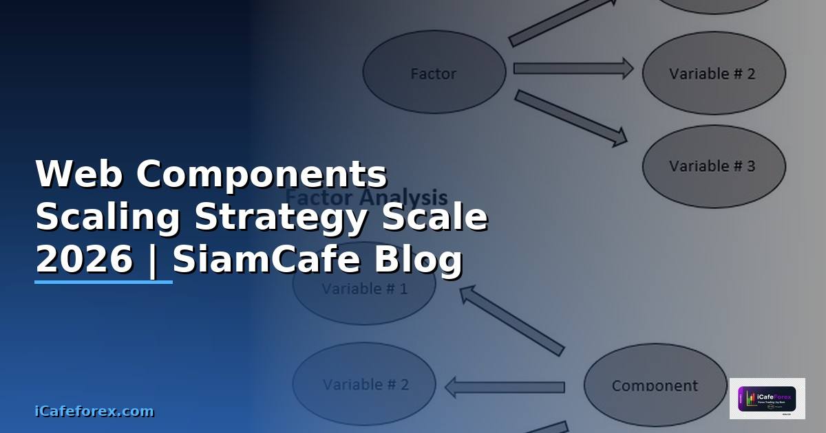 Web Components Scaling Strategy วิธี Scale