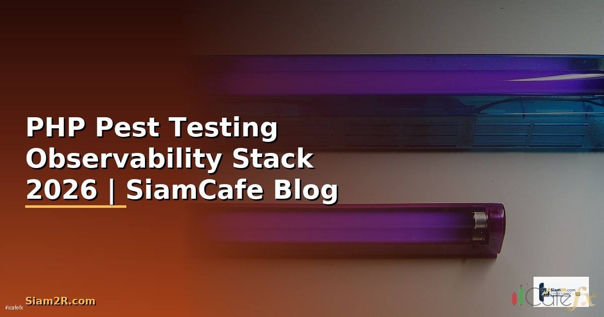 PHP Pest Testing Observability Stack