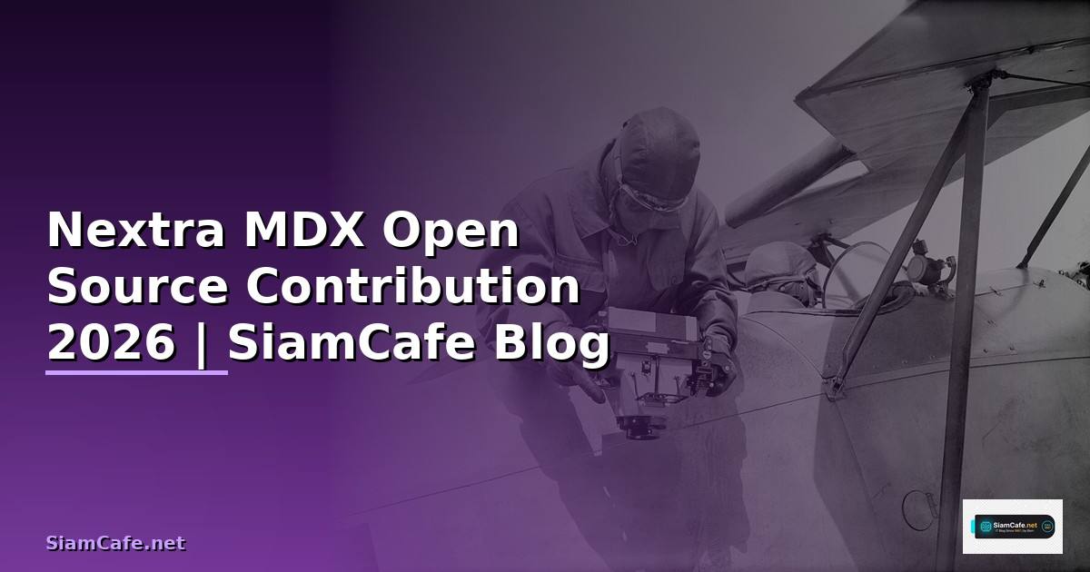 Nextra MDX Open Source Contribution