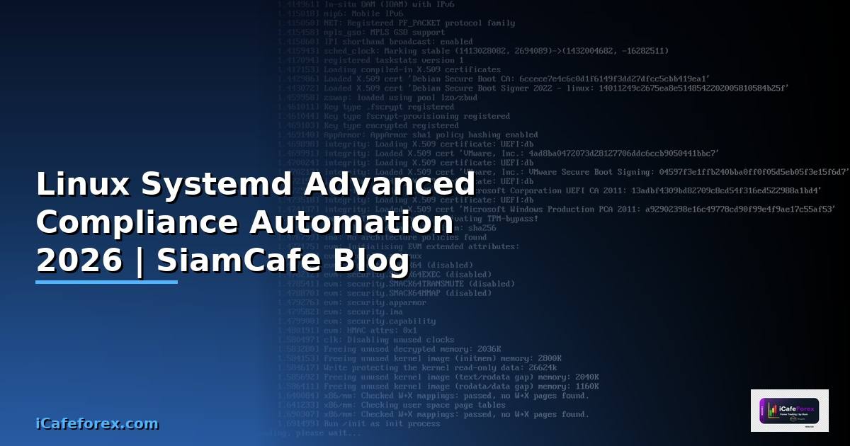 Linux Systemd Advanced Compliance Automation