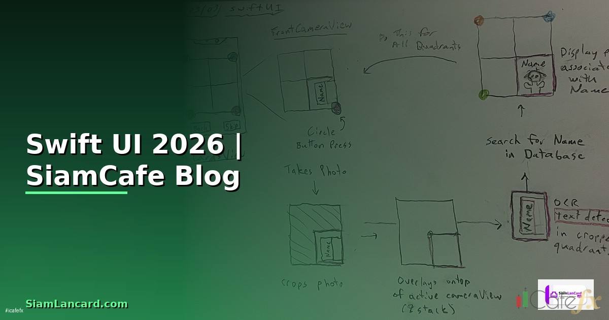 Swift UI คืออะไร — ทุกสิ่งที่ต้องรู้ในปี 2026