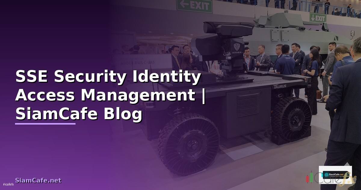 SSE Security Identity Access Management