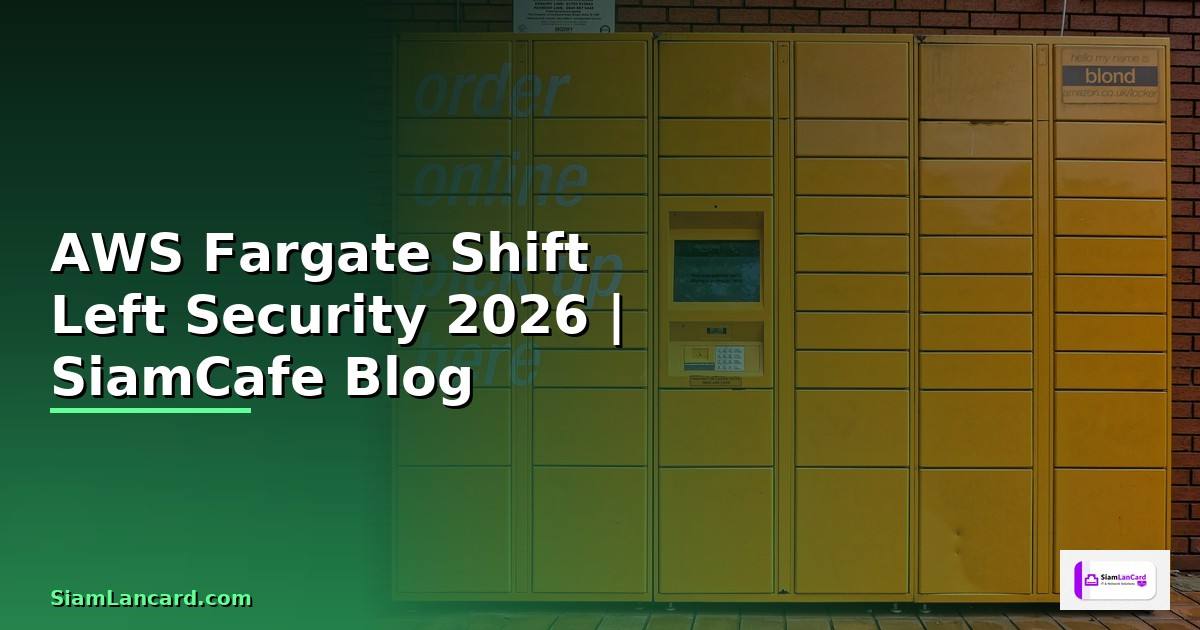 AWS Fargate Shift Left Security