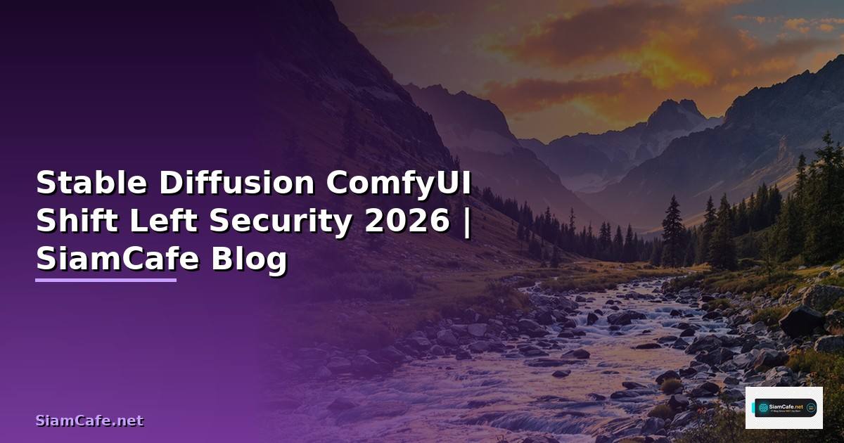 Stable Diffusion ComfyUI Shift Left Security