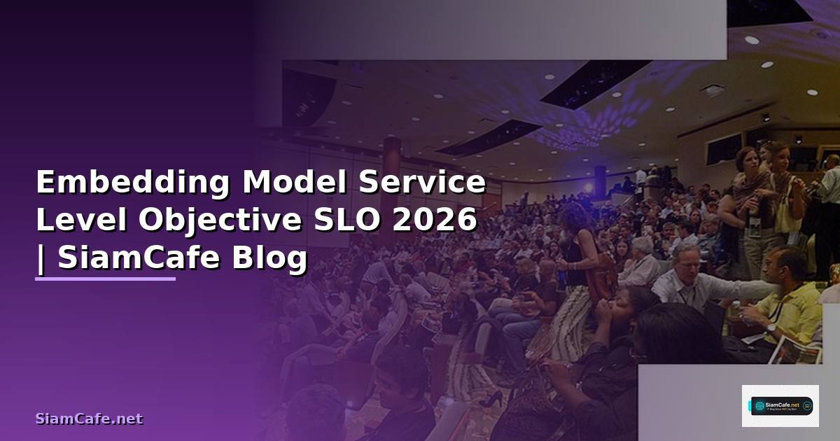 Embedding Model Service Level Objective SLO