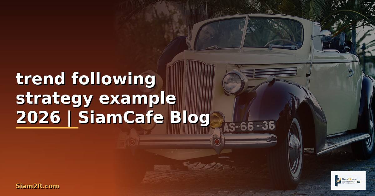 trend following strategy example
