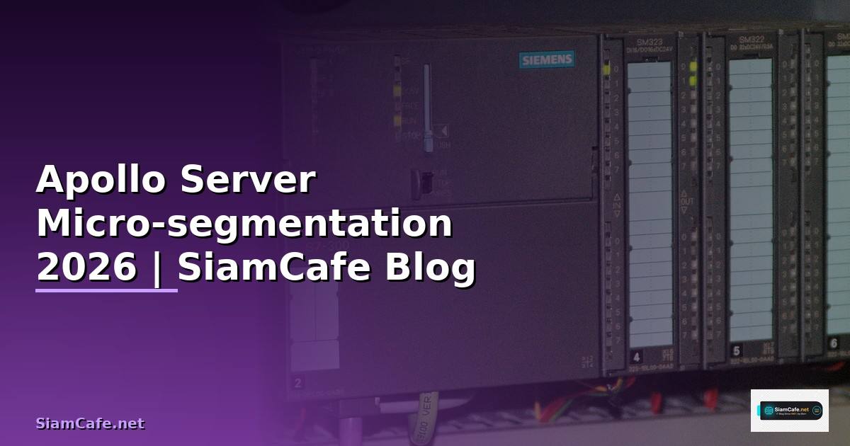 Apollo Server Micro-segmentation