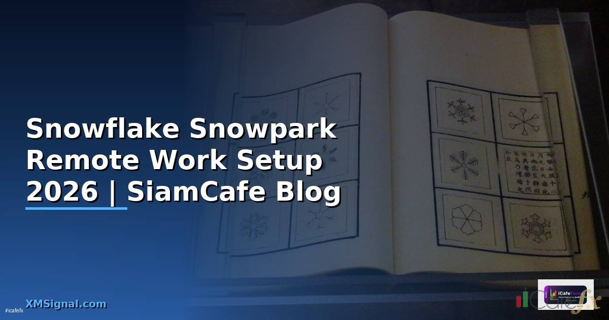 Snowflake Snowpark Remote Work Setup