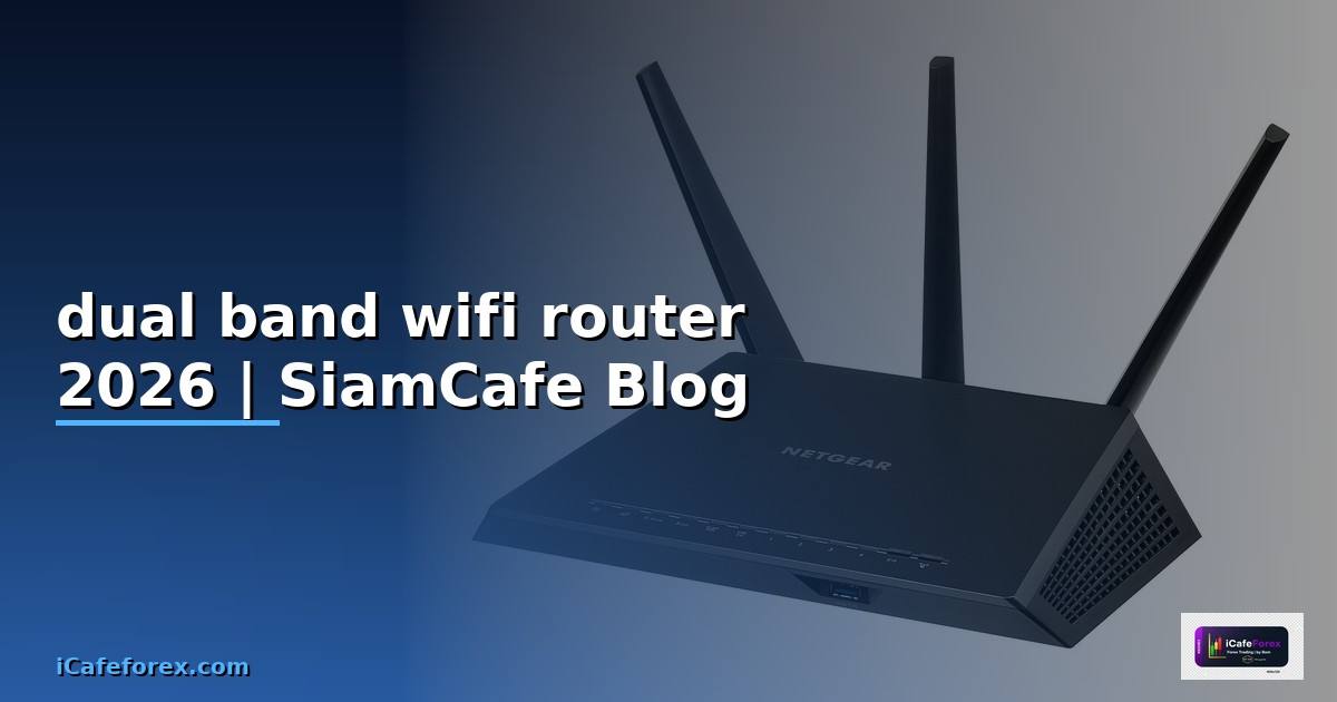 dual band wifi router คือ — คู่มือฉบับสมบูรณ์ 2026