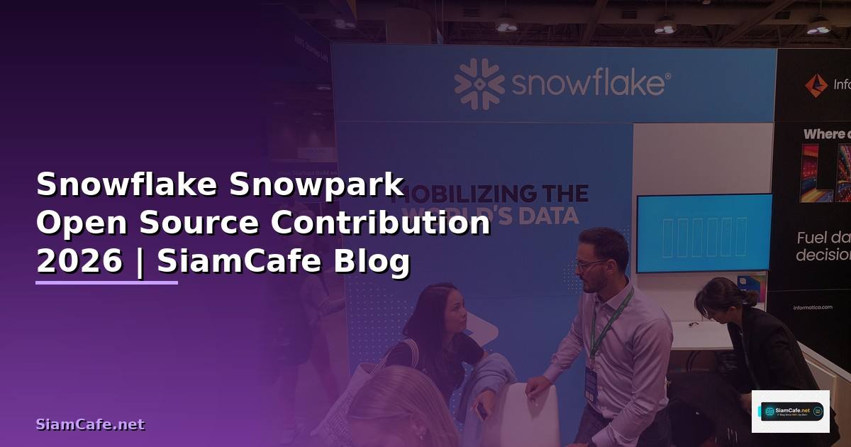 Snowflake Snowpark Open Source Contribution