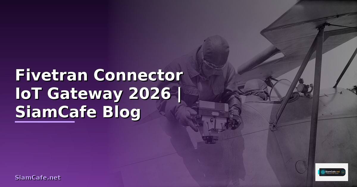 Fivetran Connector IoT Gateway