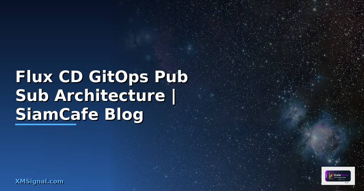 Flux CD GitOps Pub Sub Architecture