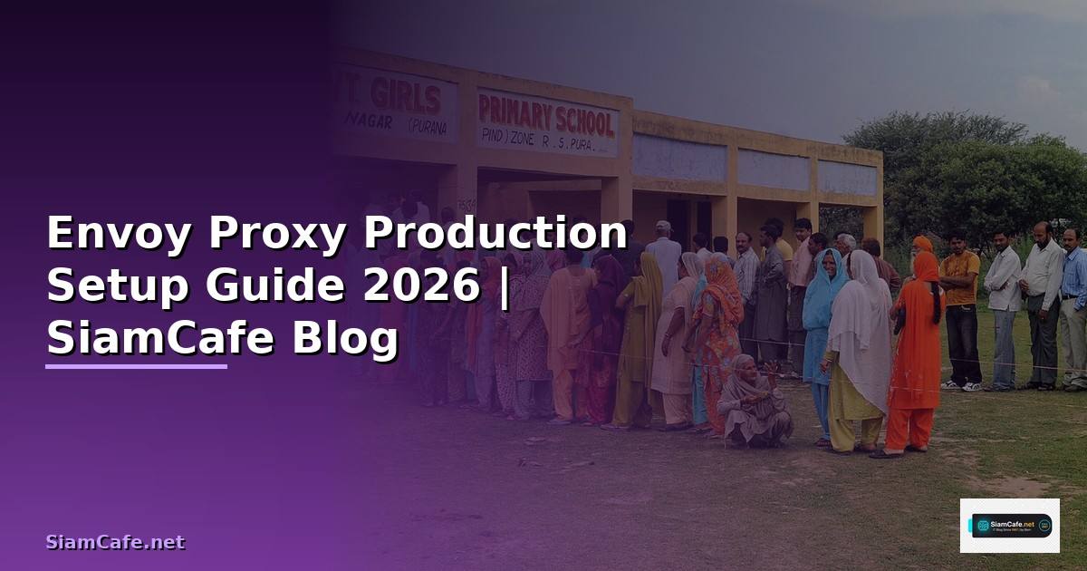 Envoy Proxy Production Setup Guide