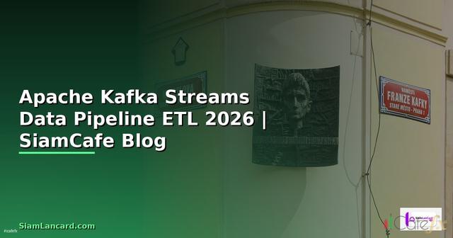 Apache Kafka Streams Data Pipeline ETL