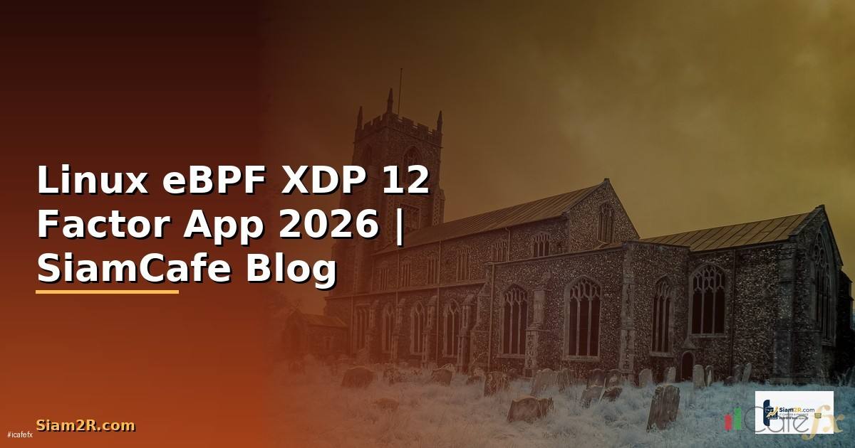 Linux eBPF XDP 12 Factor App