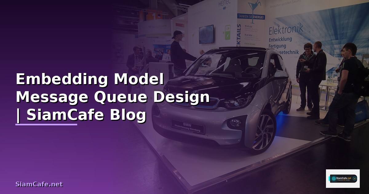 Embedding Model Message Queue Design