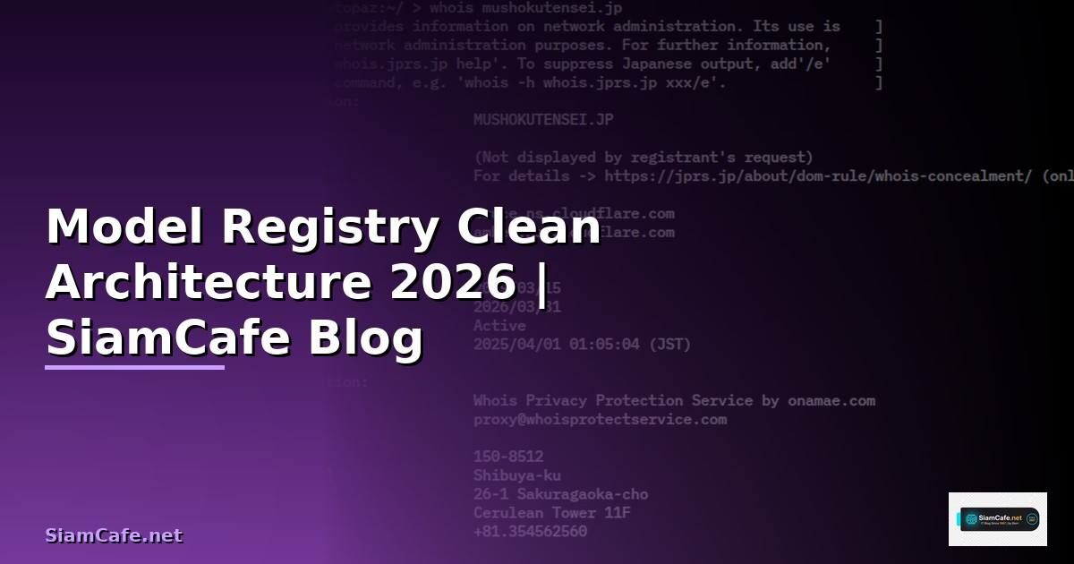 Model Registry Clean Architecture —