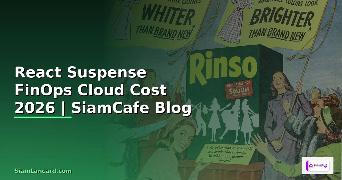 React Suspense FinOps Cloud Cost