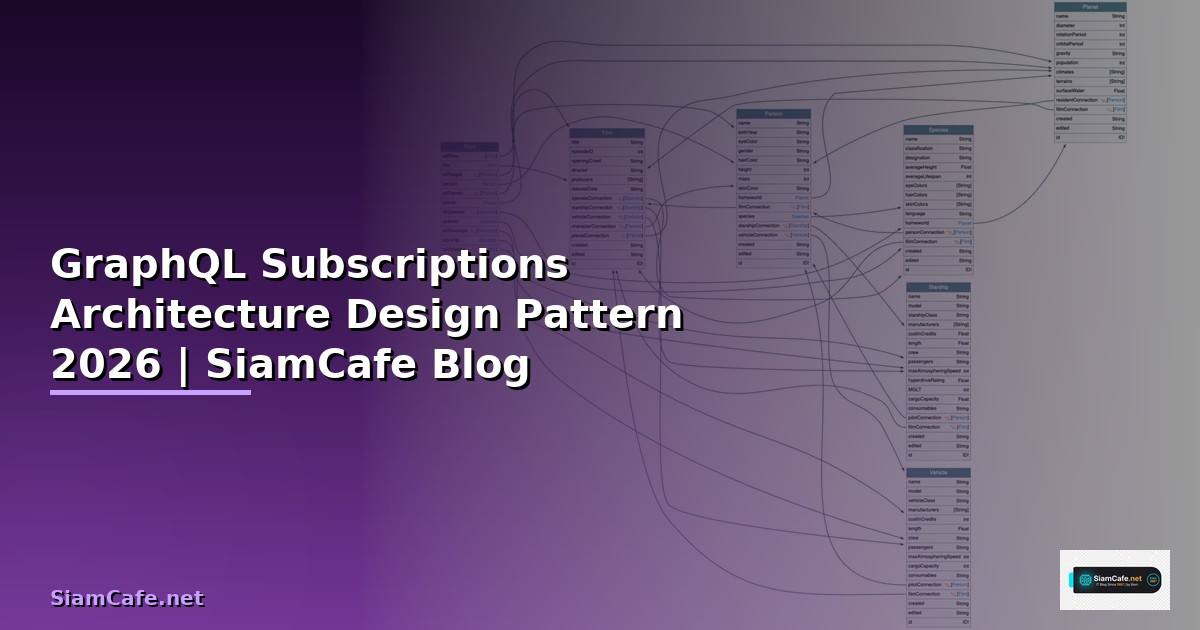 GraphQL Subscriptions Architecture Design Pattern