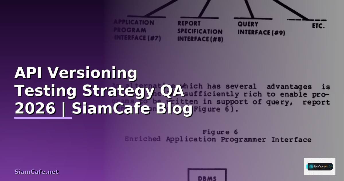 API Versioning Testing Strategy QA