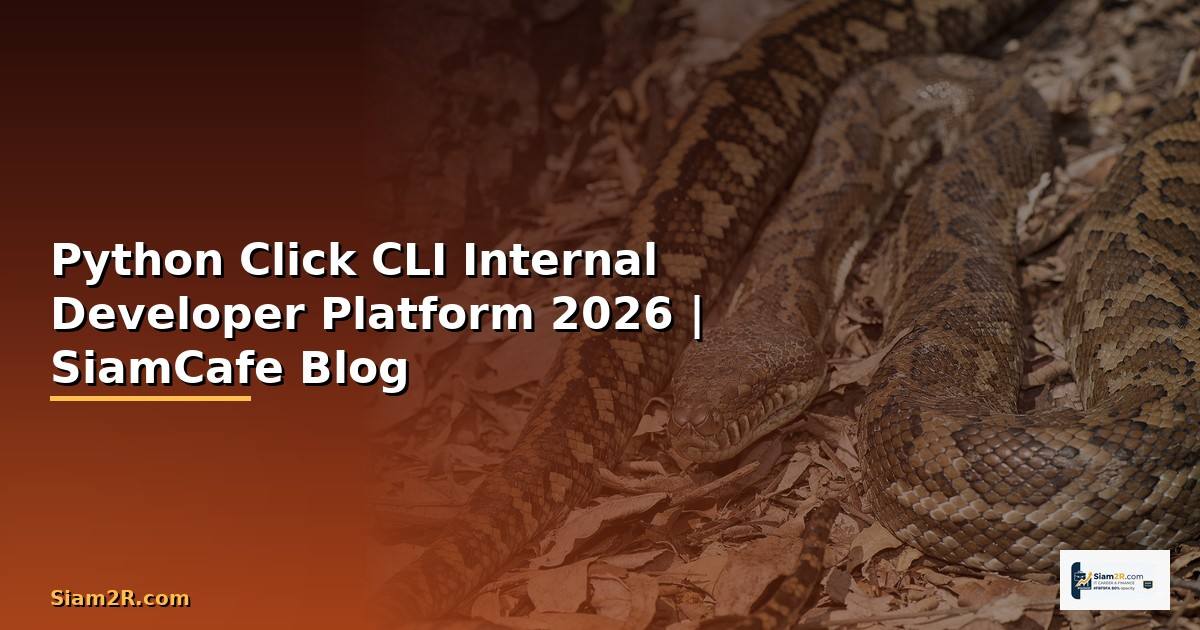 Python Click CLI Internal Developer Platform