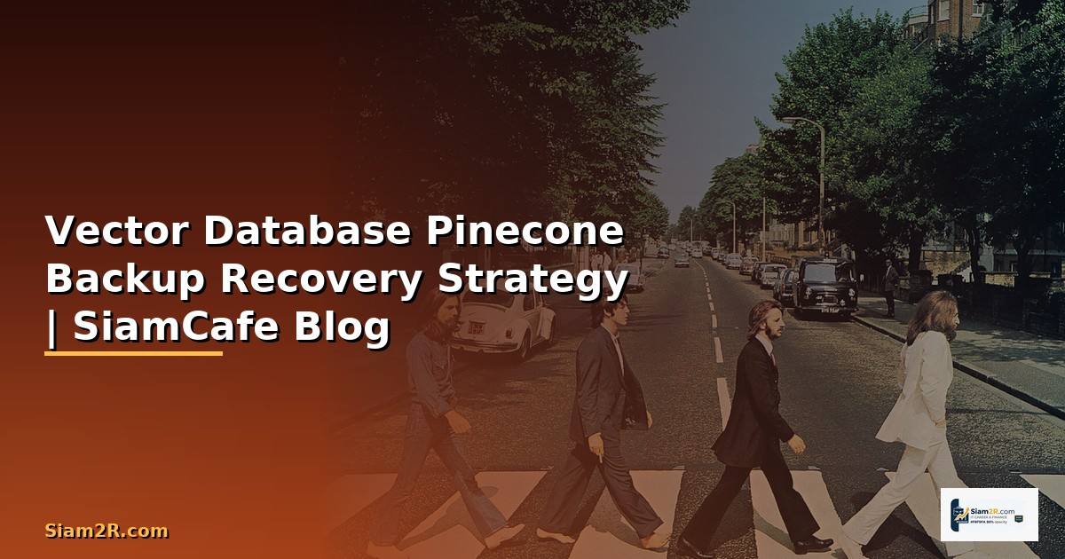 Vector Database Pinecone Backup Recovery Strategy