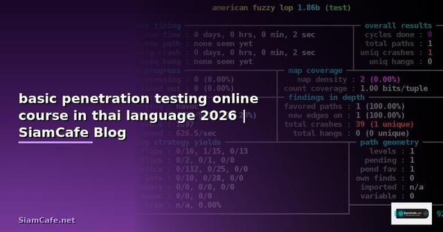 basic penetration testing online course in thai