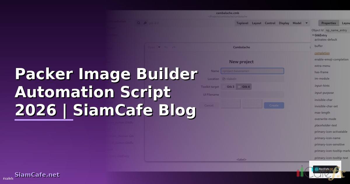 Packer Image Builder Automation Script