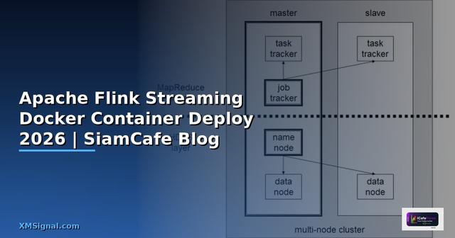 Apache Flink Streaming Docker Container Deploy